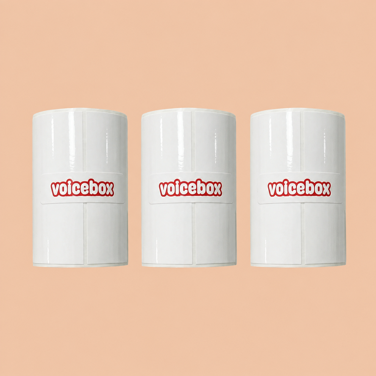3 Adet Yapışkanlı Sticker Yazıcı Kağıdı